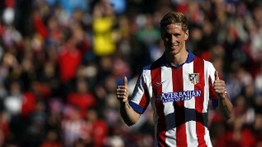 Torres se reencuentra con 'la rojiblanca'