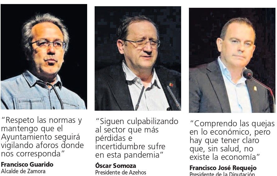 Hablan Guarido, Requejo y Somoza