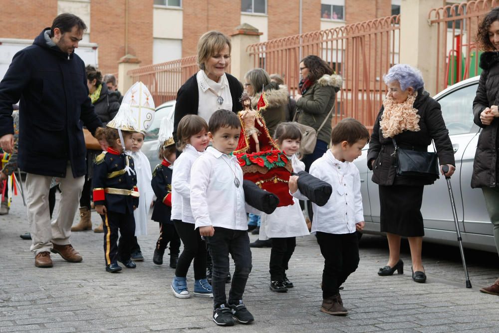 Procesiones en la guardería Virgen de la Concha