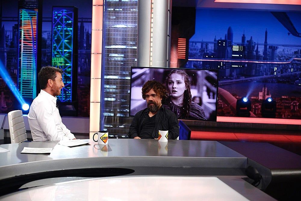 Pablo Motos y Peter Dinklage