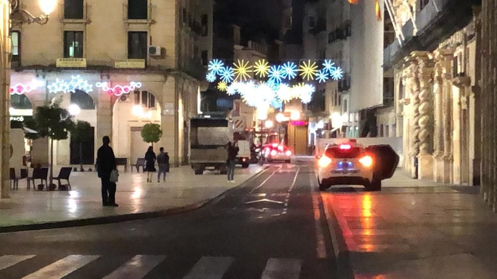 Luces de Navidad en Alicante