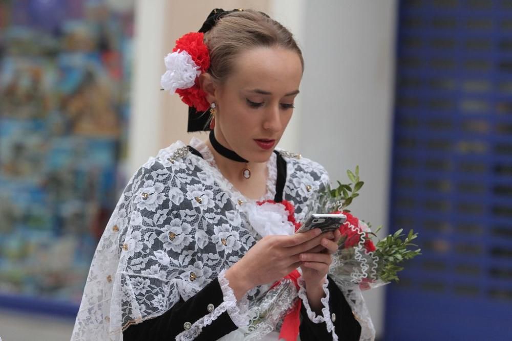 Ofrenda floral a la Virgen de la Caridad de Cartagena