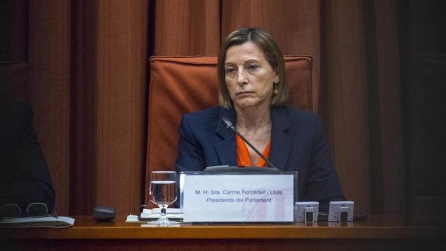 Forcadell no repetirá como presidenta del Parlament