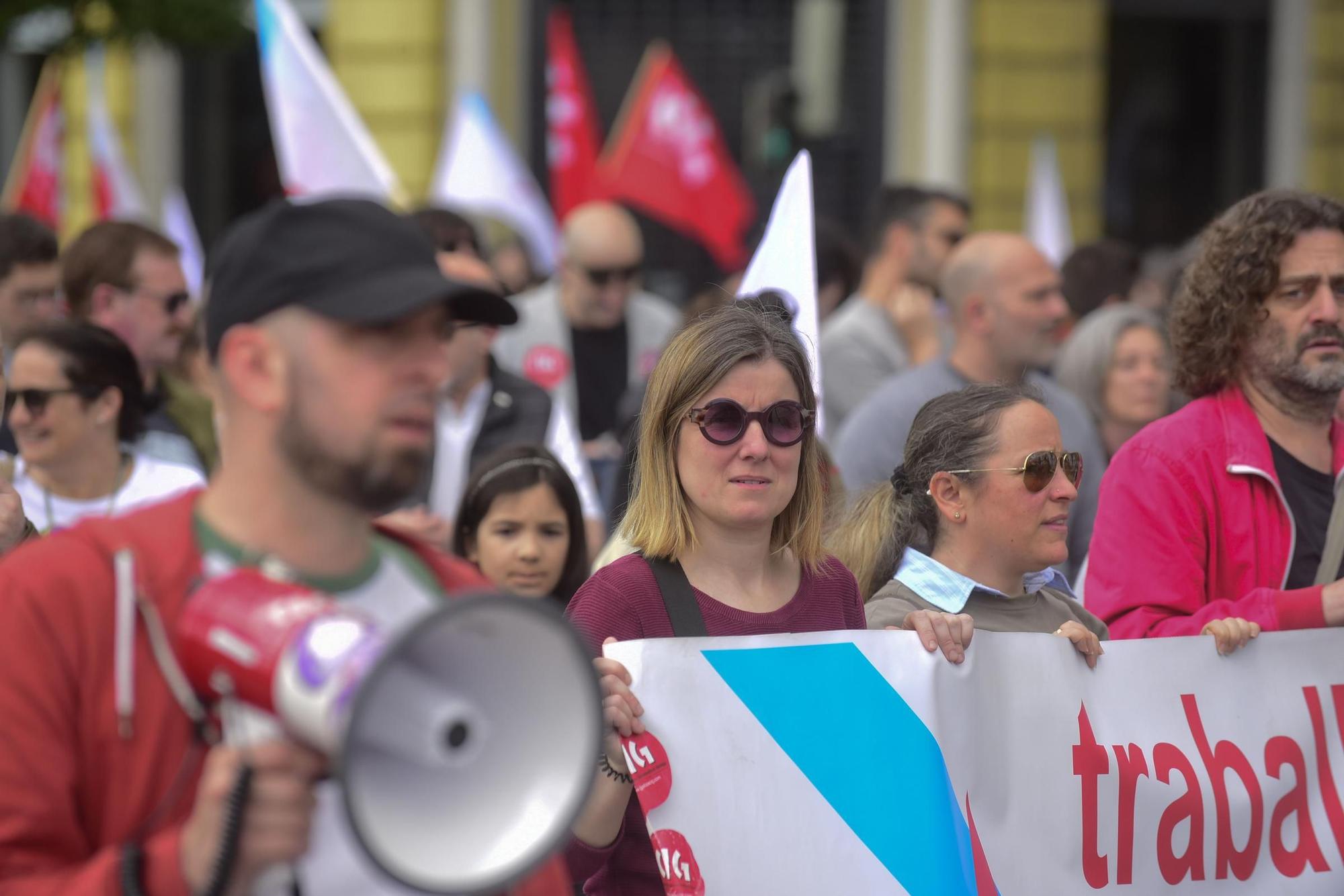 1 de mayo en A Coruña: manifestación de CIG