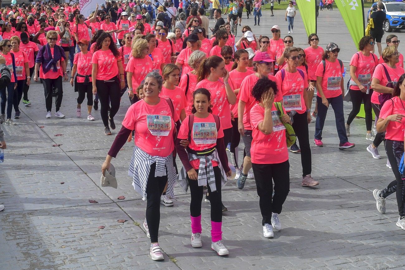 La 'Marea Rosa' de la Carrera de la Mujer de Las Palmas de Gran Canaria, en imágenes