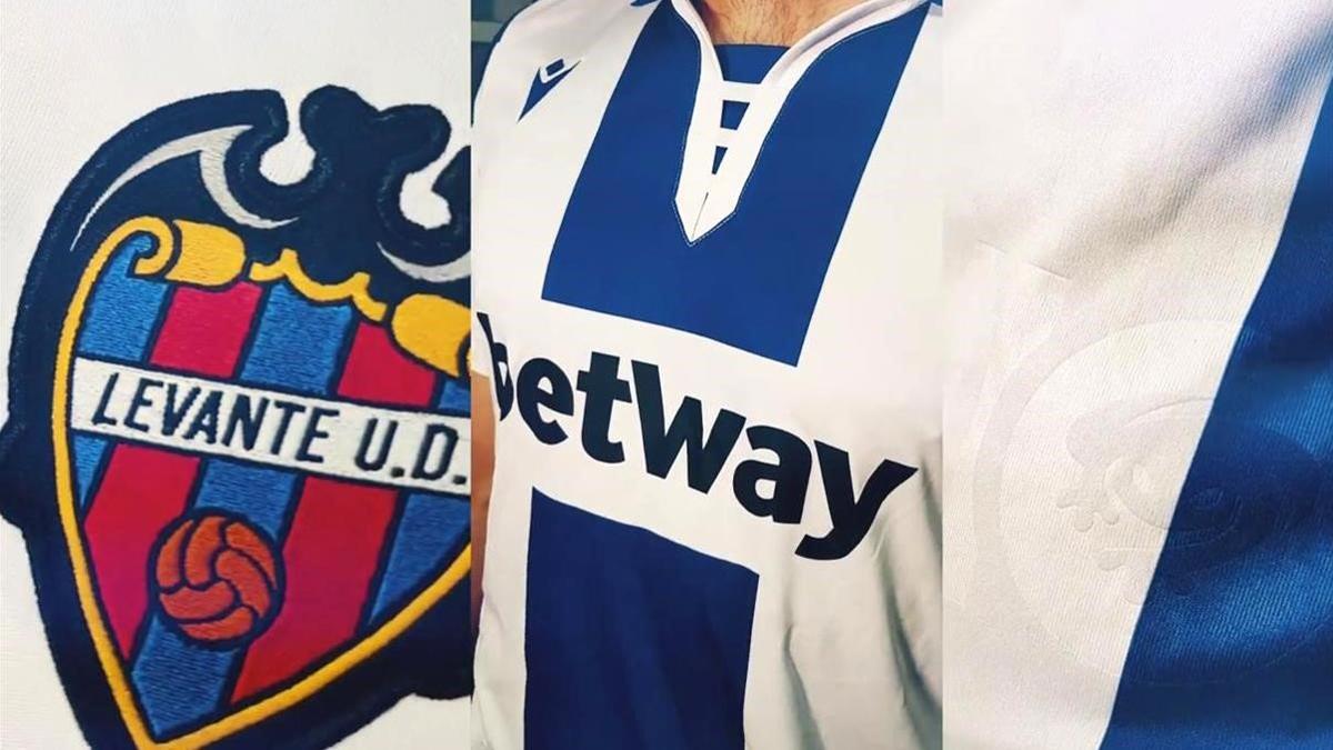 La nueva camiseta del Levante.