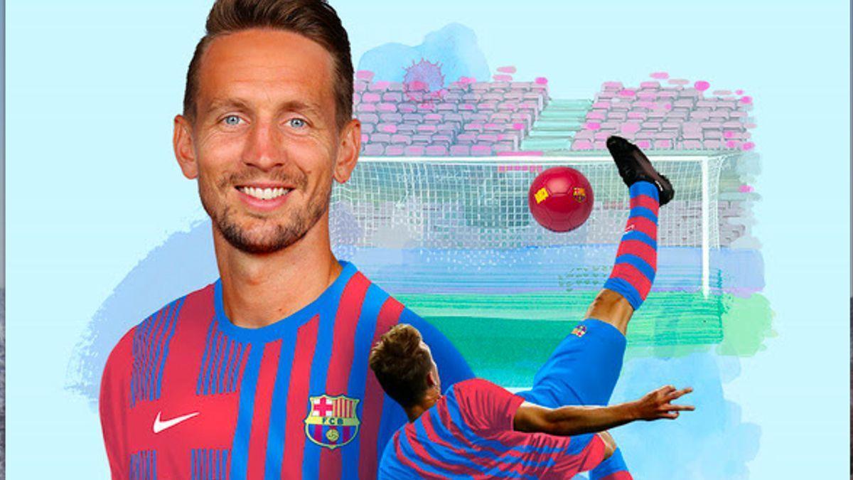 Luuk de Jong, el nuevo delantero del Barça.