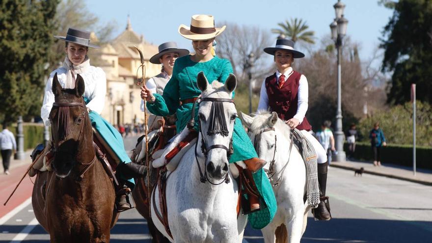 La Marcha Hípica de Córdoba por el 28F, en imágenes