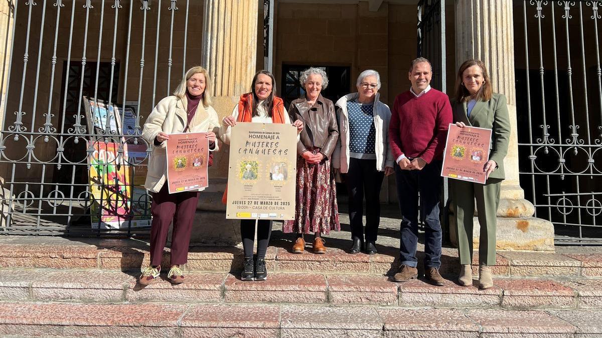 Presentación homenaje Mujeres Canguesas 2025.