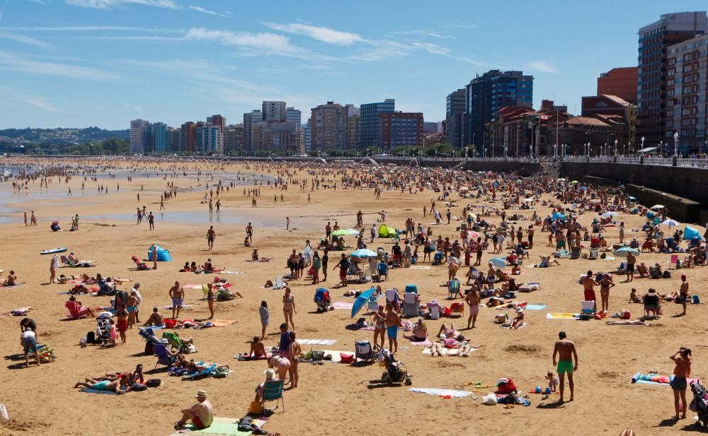 Jornada de calor y sol en San Lorenzo