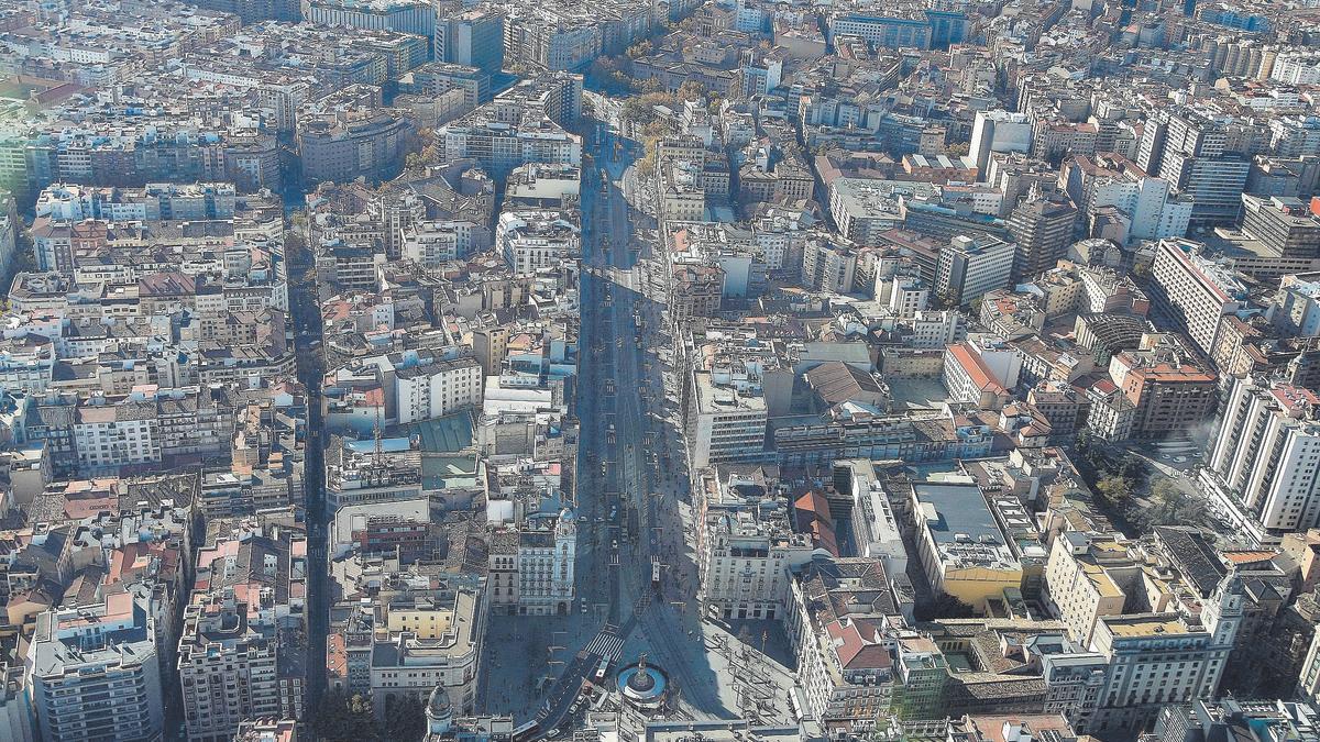 La mayoría de los despachos por regularizar están en el centro de Zaragoza.