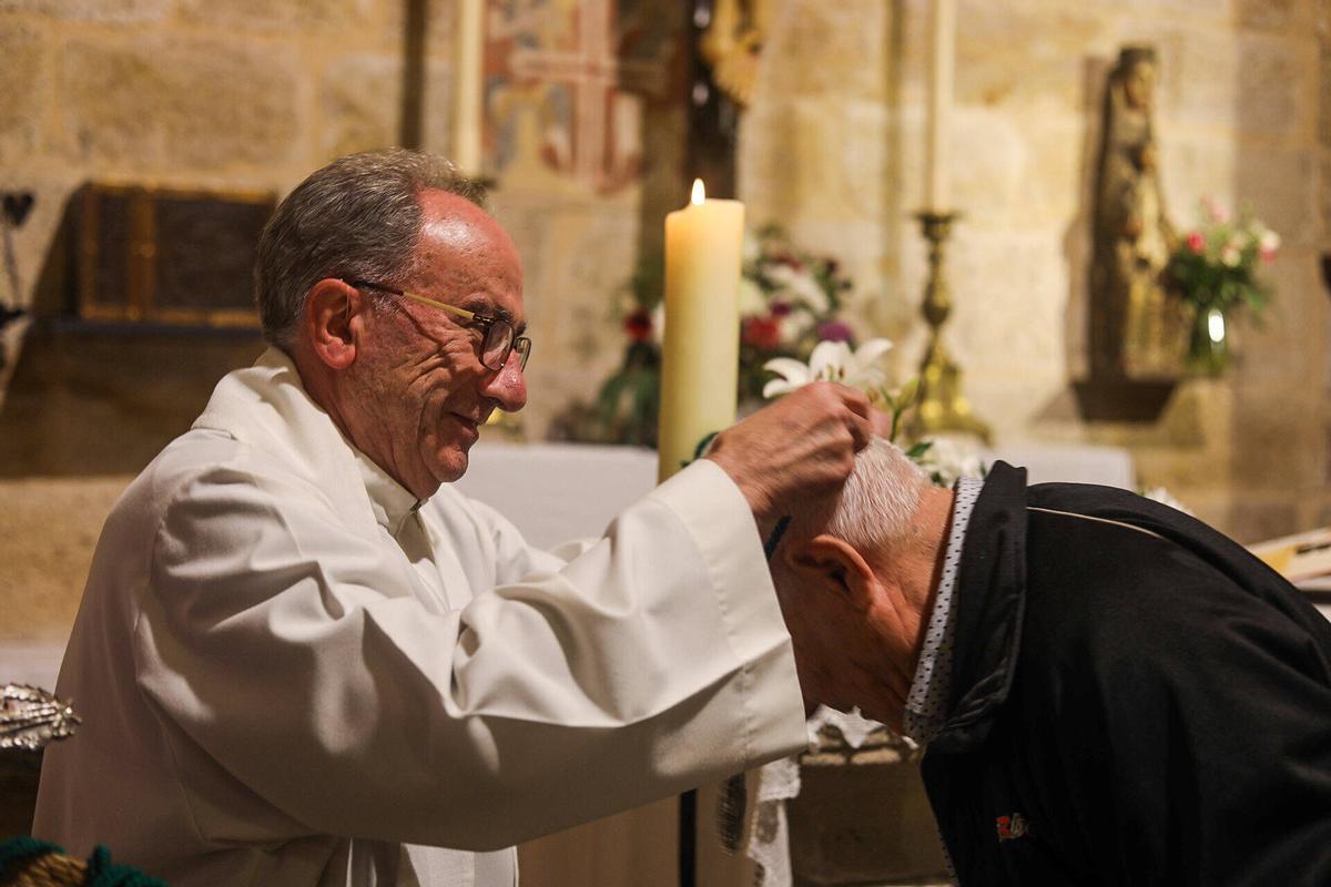 Misa e imposición de las medallas a los nuevos hermanos de la Cofradía de San Isidro de Zamora