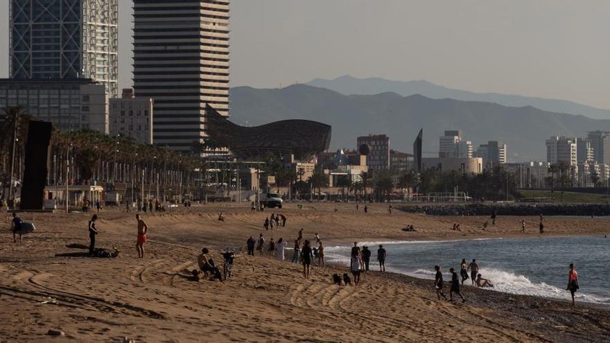 Playa de la Barceloneta.