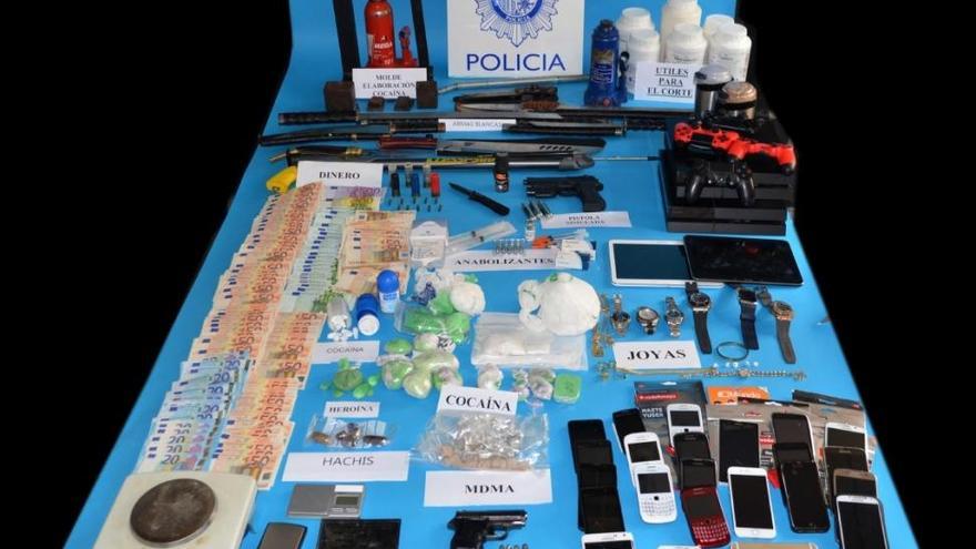 La Policía Nacional desmantela en Córdoba una red criminal dedicada al tráfico de drogas