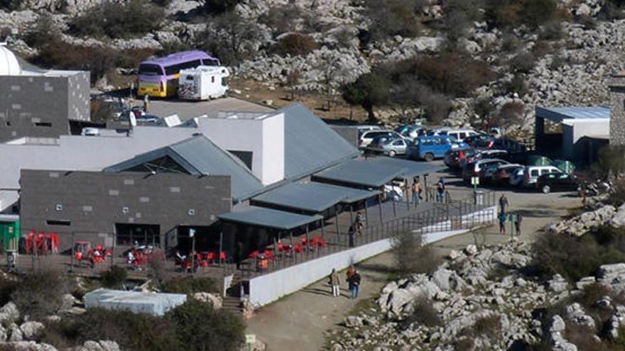 Imagen del Centro de Visitantes de El Torcal de Antequera.