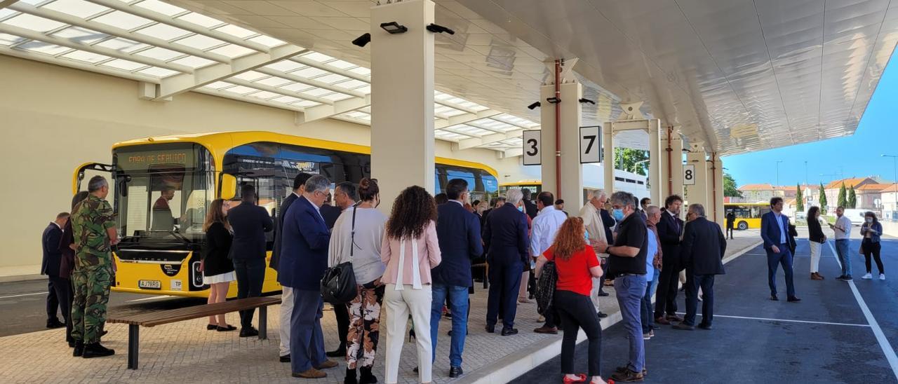 Autobús a Lisboa en el inicio de sus operaciones