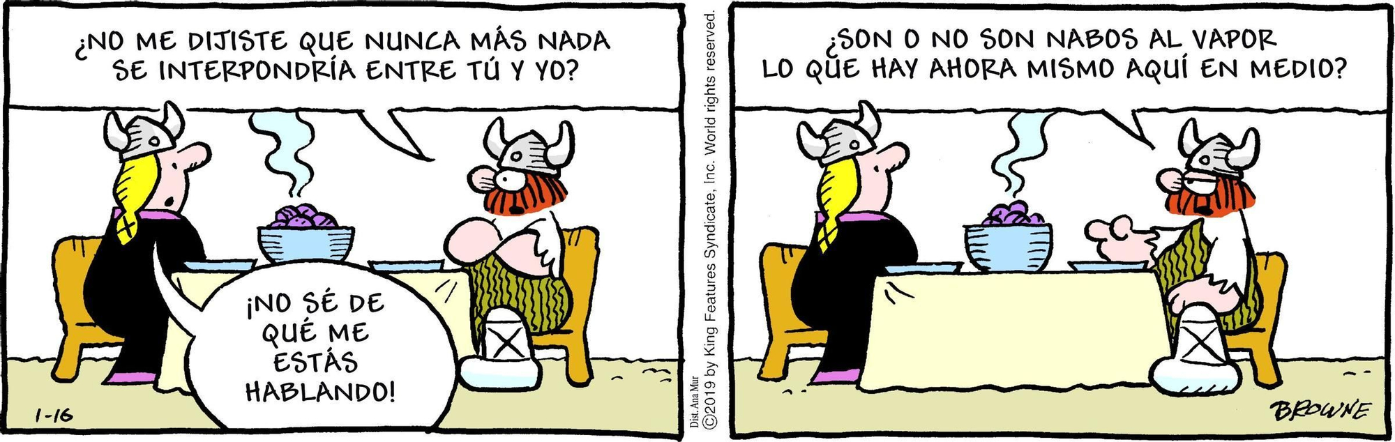 Olafo el vikingo (8 de julio de 2025)