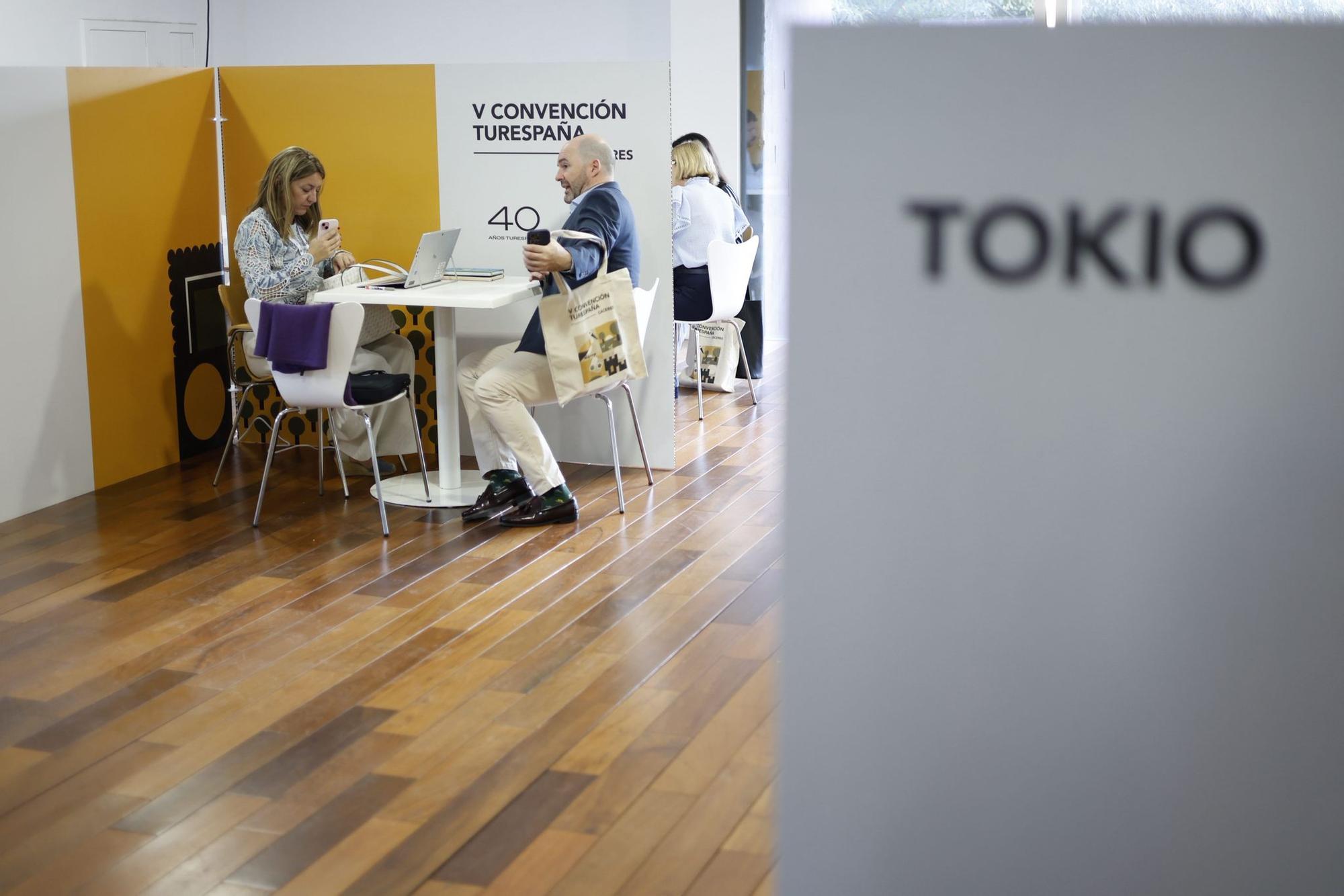 Las primeras fotos de Tourespaña en Cáceres