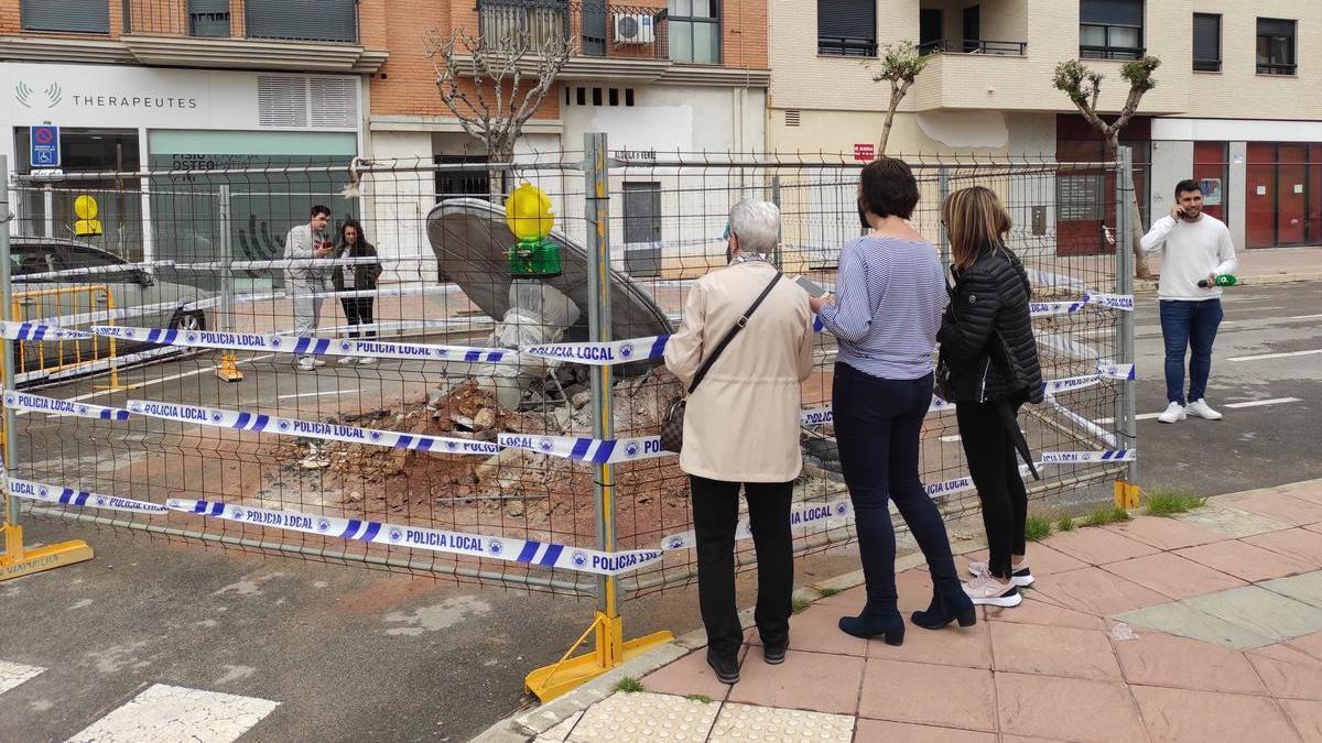 Sorprendente ovni aparece en una calle de Burriana