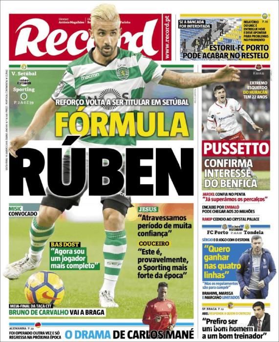 Portadas deportivas del viernes 19 de enero