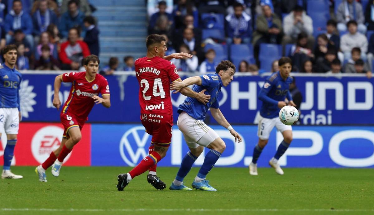 EN IMÁGENES: El Real Oviedo recibe al Getafe en el Tartiere