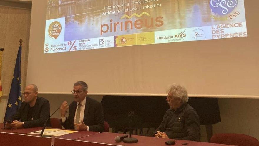 Un moment del congrés d’Alticat celebrat a Puigcerdà | ARXIU PARTICULAR