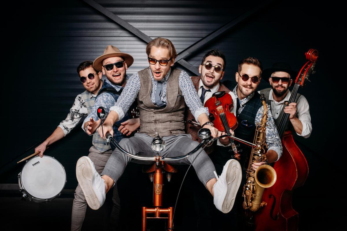 Imagen promocional de Big Bike Orchestra, uno de los grupos que participarán en el Dixieland 2026.