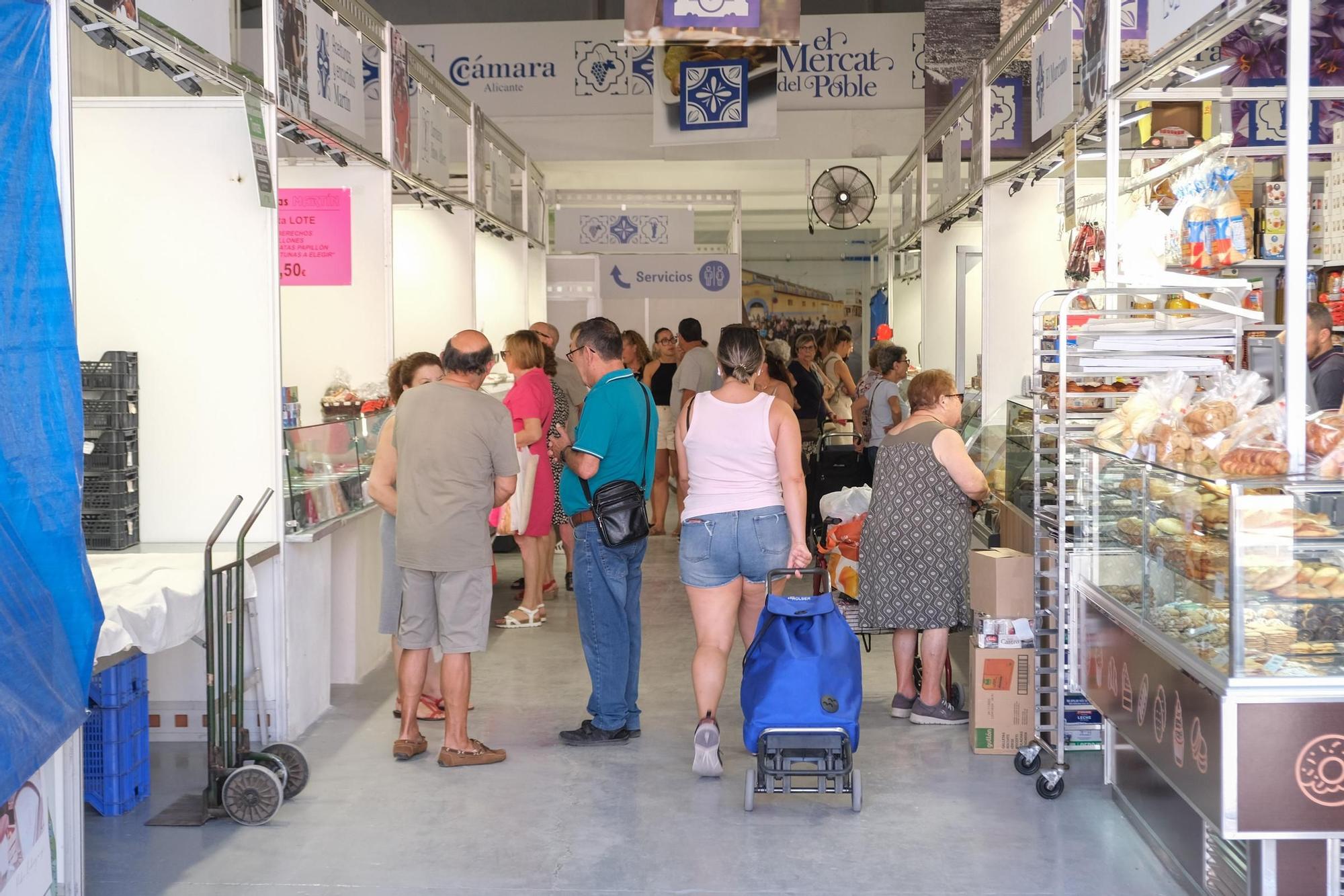 Así es El Mercat del Poble, las nuevas instalaciones provisionales del Mercado de Novelda