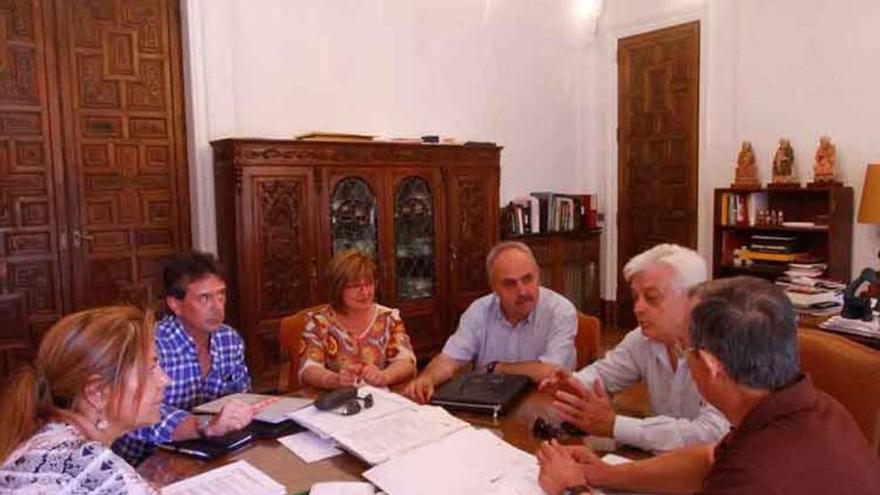 Primera reunión de la mesa de diálogo social de Zamora.