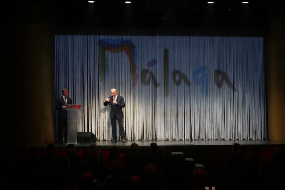 El Florida Retiro de Madrid acogió el acto de presentación de la oferta turística de la capital de la Costa del Sol, que estuvo precedido por un minuto de silencio en recuerdo de Antonio Garrido Moraga.