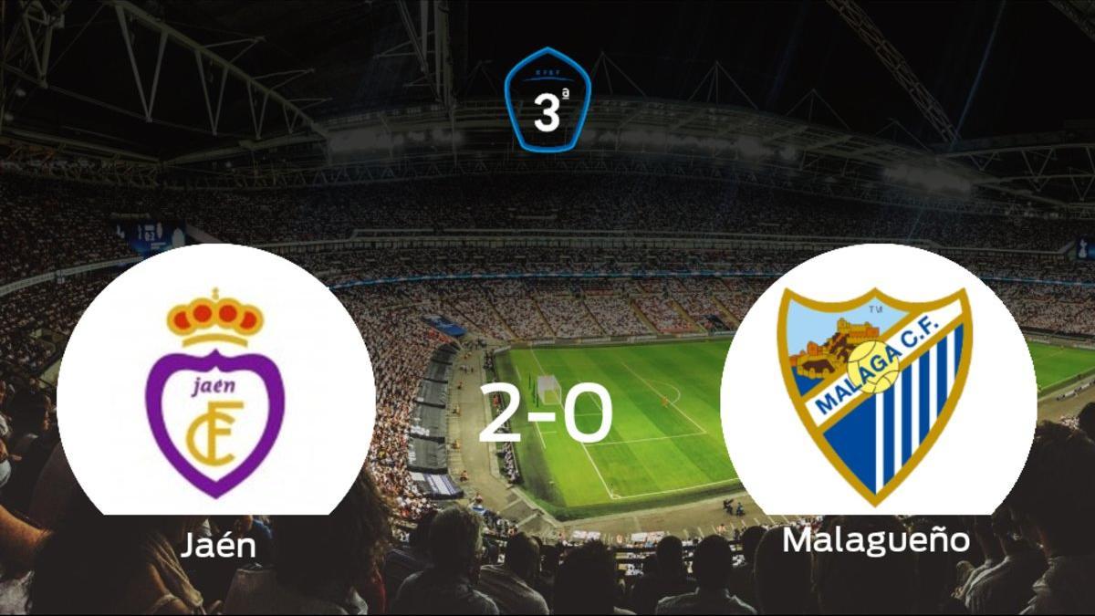 El Real Jaén vence 2-0 en su estadio frente al At. Malagueño