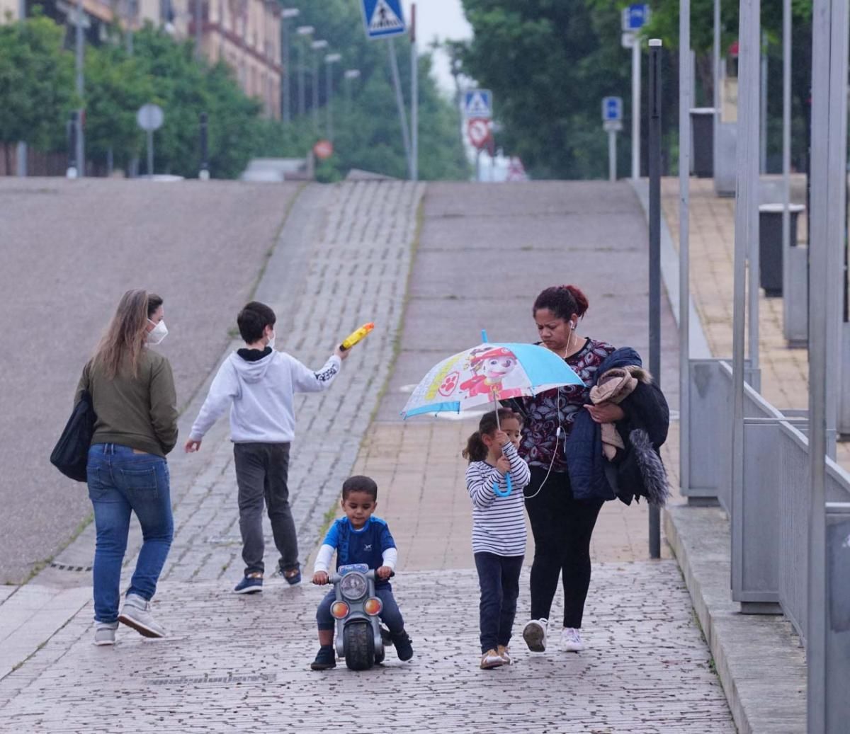 Los niños regresan a las calles de Córdoba