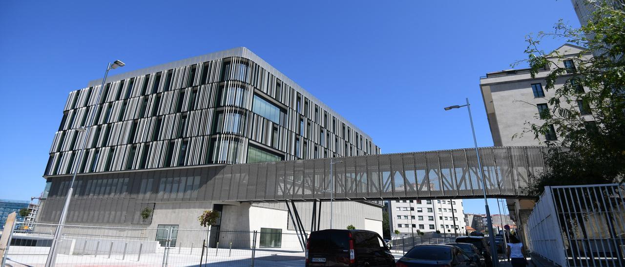 Edificio judicial de A Parda en Pontevedra.