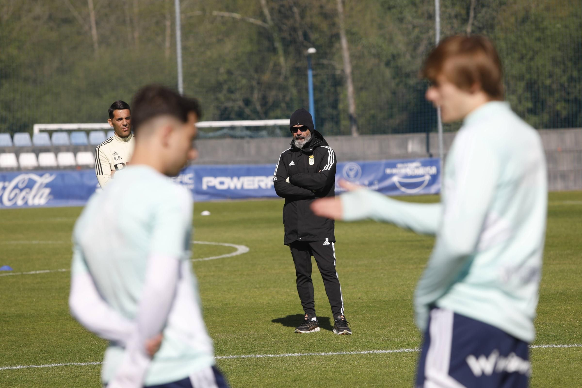 EN IMÁGENES: el entrenamiento del Oviedo