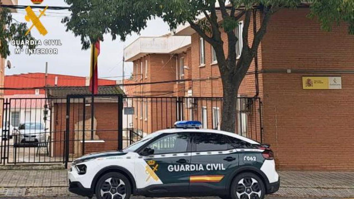 Puesto de la Guardia Civil de Coria.