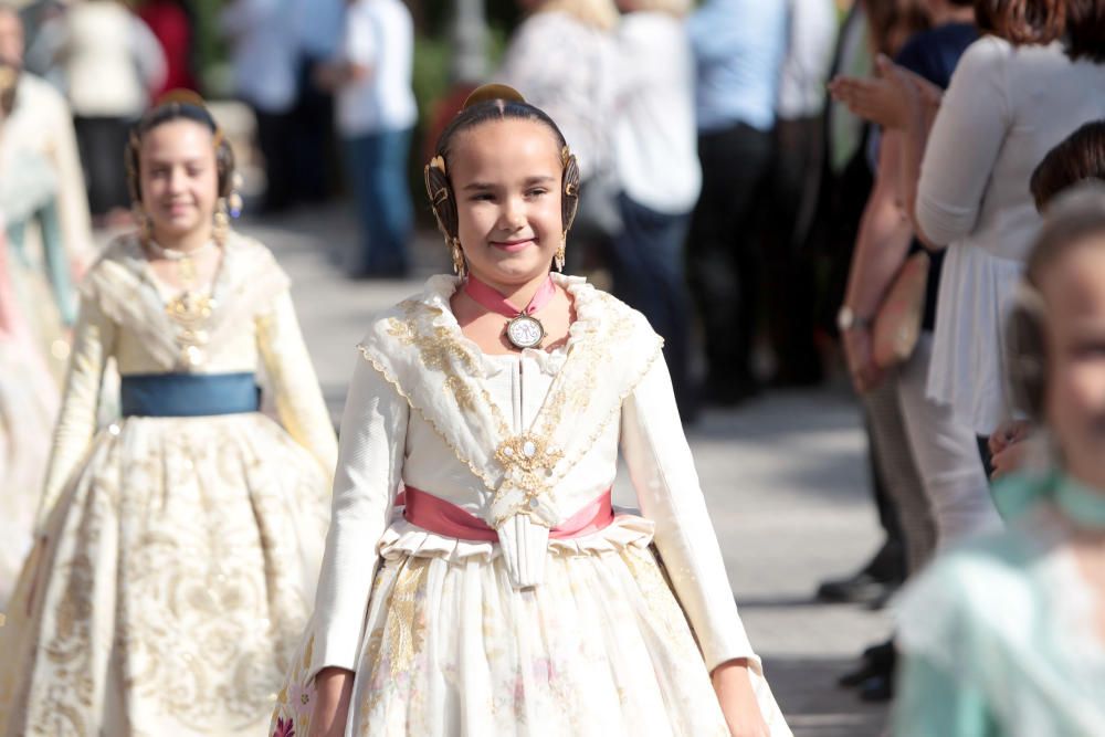 Homenaje a la Senyera de la agrupación de Fallas del Marítim