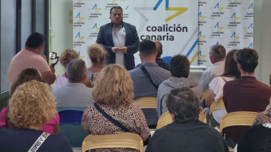 The mayor, Gustavo Pérez, once again heads the Coalition’s güimarera list