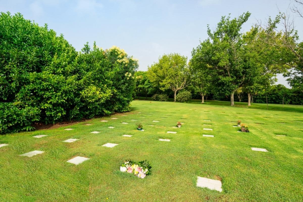Así será cómo se colocarán las unidades de enterramiento en el Jardín Cementerio de Alcalá
