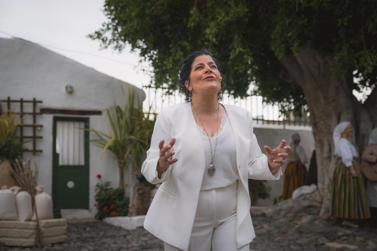Ana Oneida Borges, actriz y narradora en la Ruta del Agua