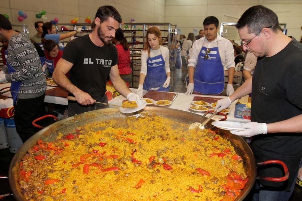 Paella solidaria de Manos Unidas en Cartagena