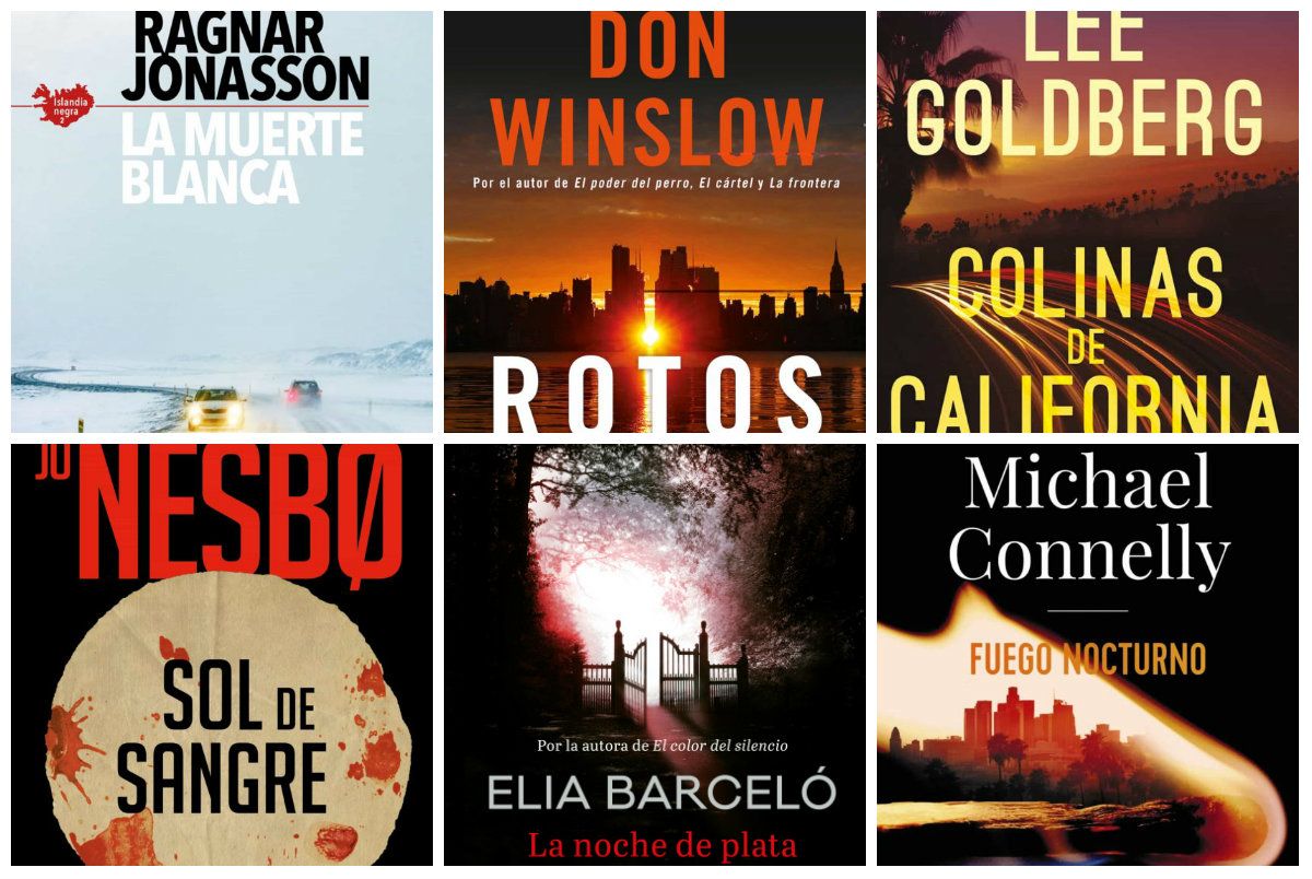 Novedades de novela negra.