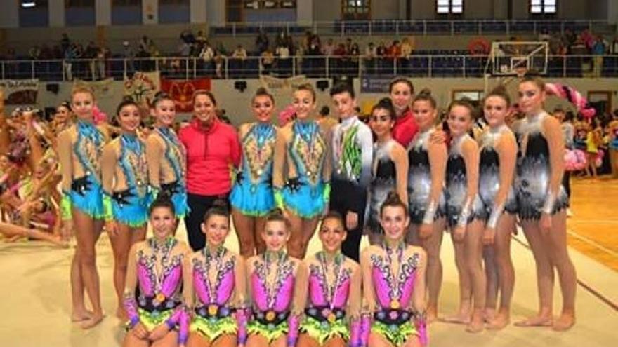 Gran fin de semana para la gimnasia rítmica alhaurina