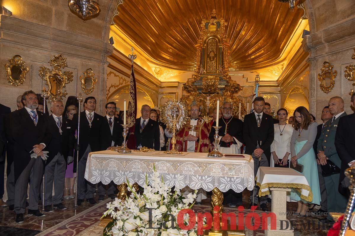 Procesión de regreso de la Vera Cruz a la Basílica