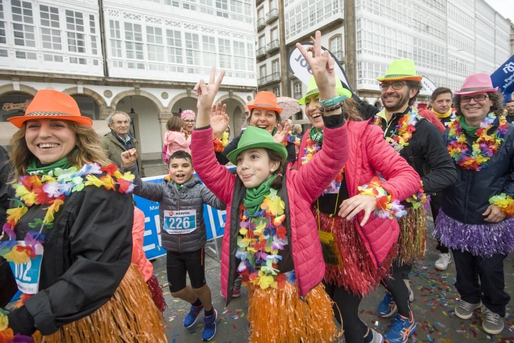 Más de 9.000 personas participan en la sexta Carrera ENKI en A Coruña.