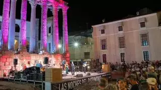 Mérida redescubre su patrimonio de noche entre romanos, música, danza y monumentos