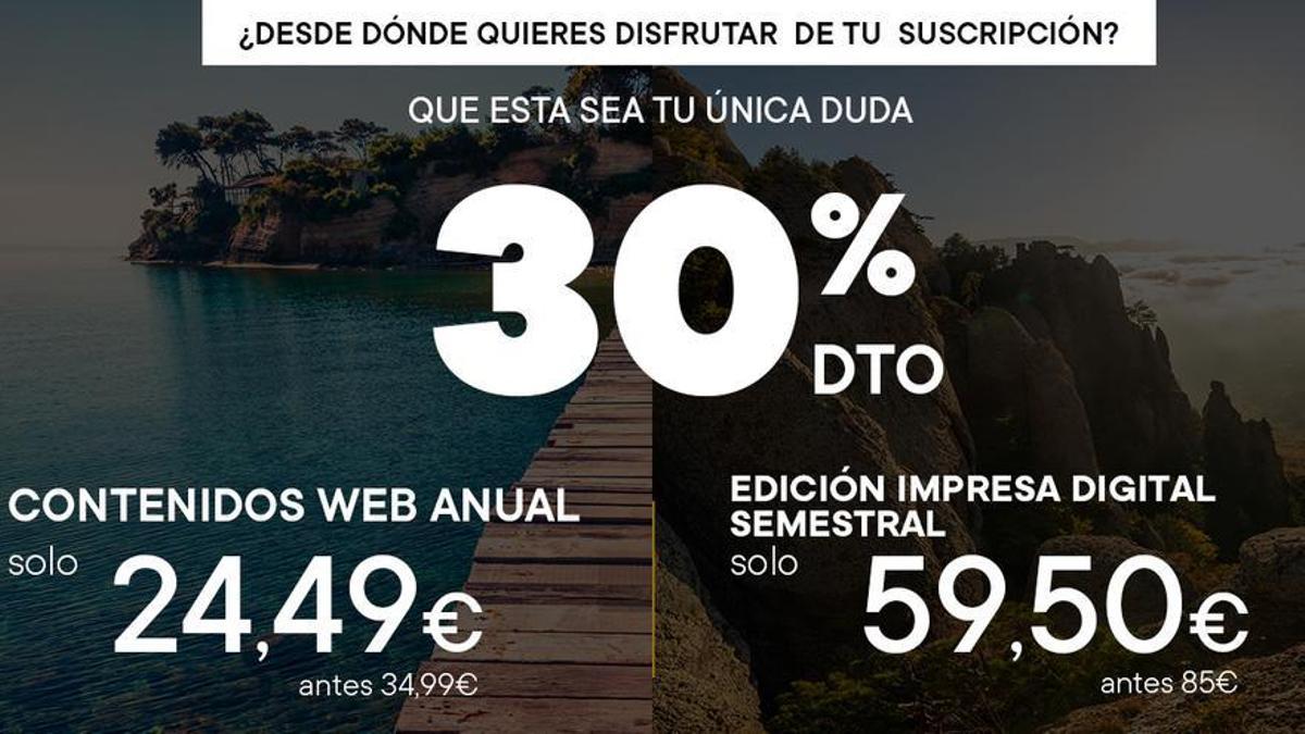 Nueva suscripción de verano de Diario de Ibiza con el 30% de descuento