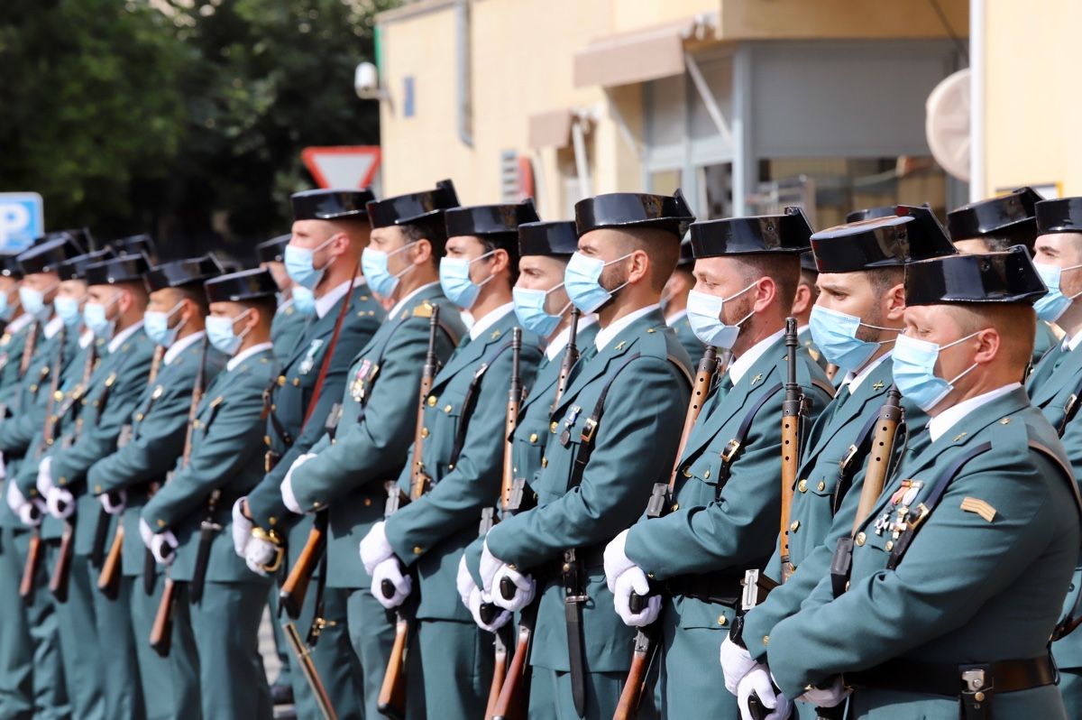 La Guardia Civil honra a su patrona en Murcia