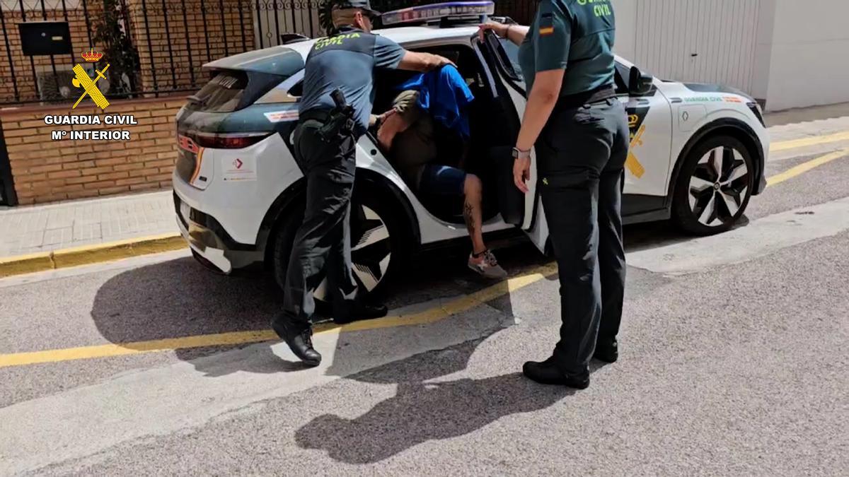 Una de las detenciones.