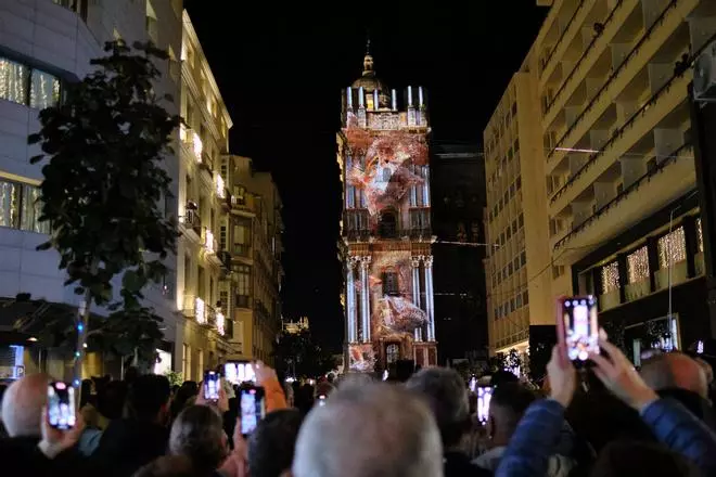 Videomapping de Navidad de la Catedral de Málaga 2025