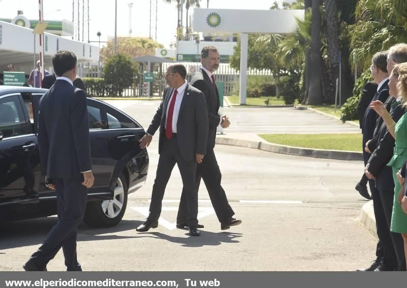 Visita del Rey a BP en Castellón